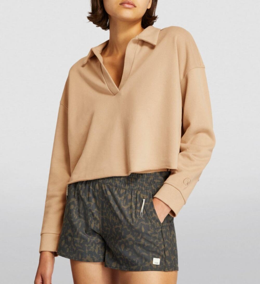 Vuori M Tan Neutral Sedona Sweatshirt Pullover